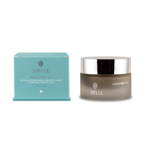 Face mask cosmeceutical with oxygen